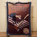 Handmade Woven Tapestry Throw Blanket (Firefighter)