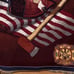 Handmade Woven Tapestry Throw Blanket (Firefighter)
