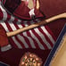 Handmade Woven Tapestry Throw Blanket (Firefighter)