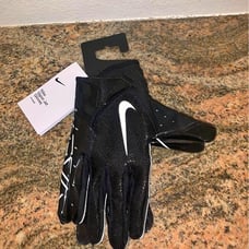 NIKE VAPOR JET 7.0 ADULT RECEIVER FOOTBALL GLOVES, Black DR5110-091 NWT SZ M