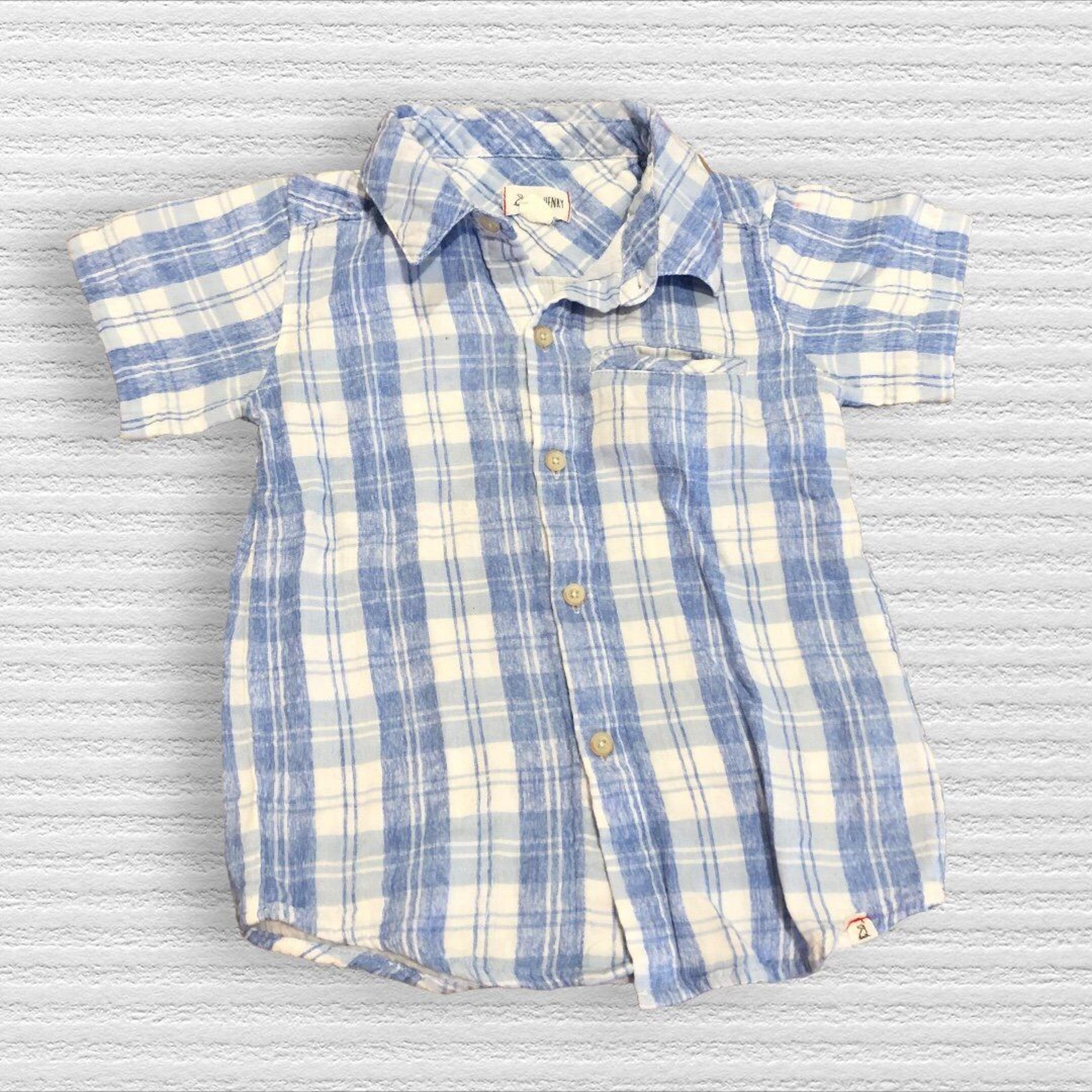 Me & Henry | Newport | Blue/White | Plaid | Shirt