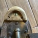 Vintage Hyde Black Leather Roller Skates Men's Size 10.5 With Wooden Case