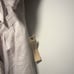 REFORMATION (NWT) Miramar Cut Out Mini Tie Front Dress, Grey/Beige, Size 0