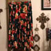 Premise Floral Rose Swing Skirt XL 148