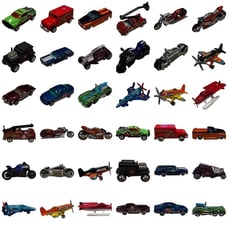 18 Loose Diecast Car Plane Bike Lot - Hot Wheels Matchbox Collection VTG Modern