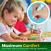 Cute Squishy Gel Pens with Soft Grip 12-Pack