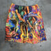Vintage Y2K Dragonfly Jimi Hendrix Psychedelic Swim Trunk Board Shorts Sz 36