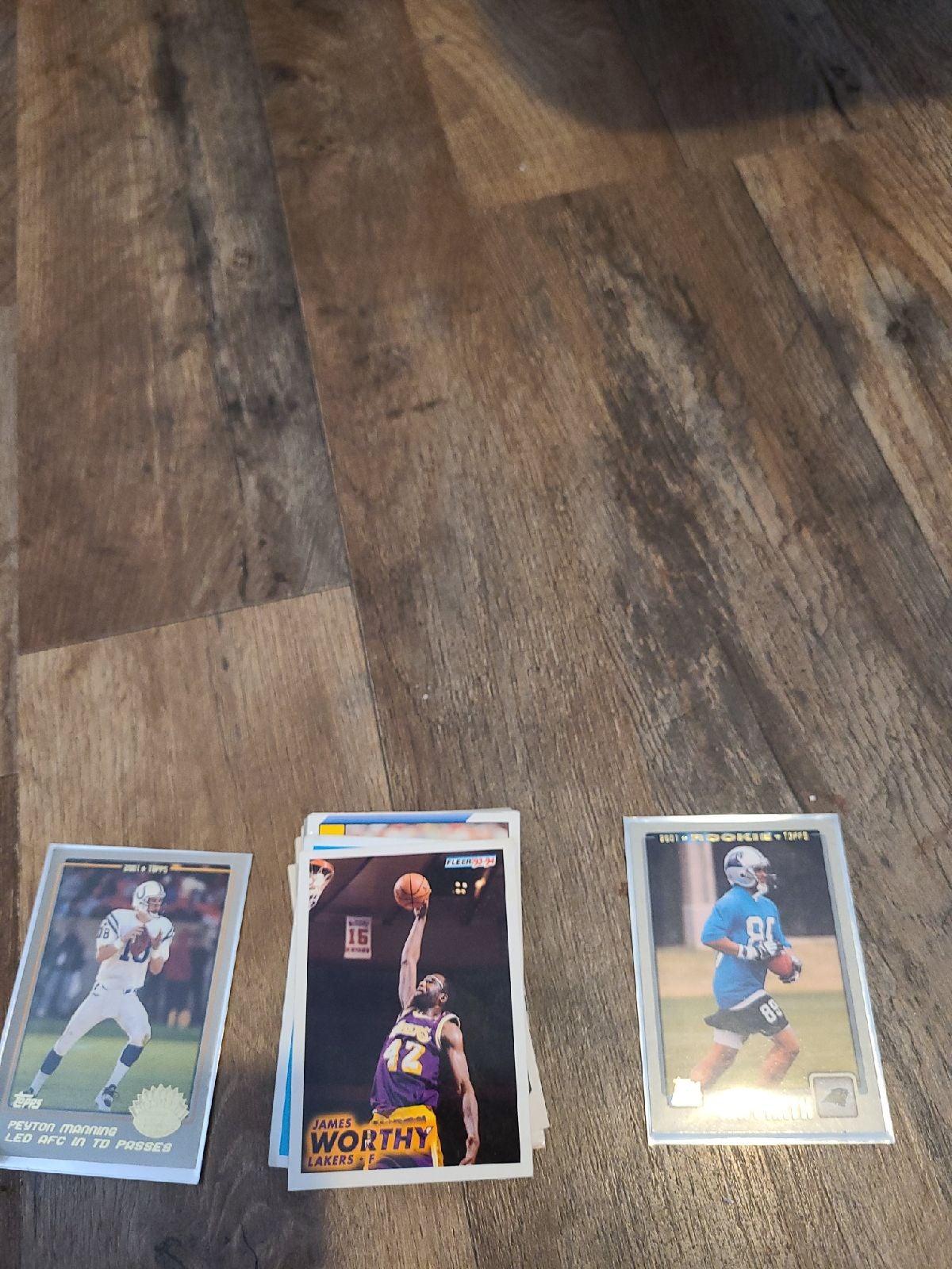 Mint condition football/basketball cards 1980's to 2000's