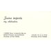 Jaime Imports Wig Wholesalers Brentwood Vintage Business Card SE5-B3