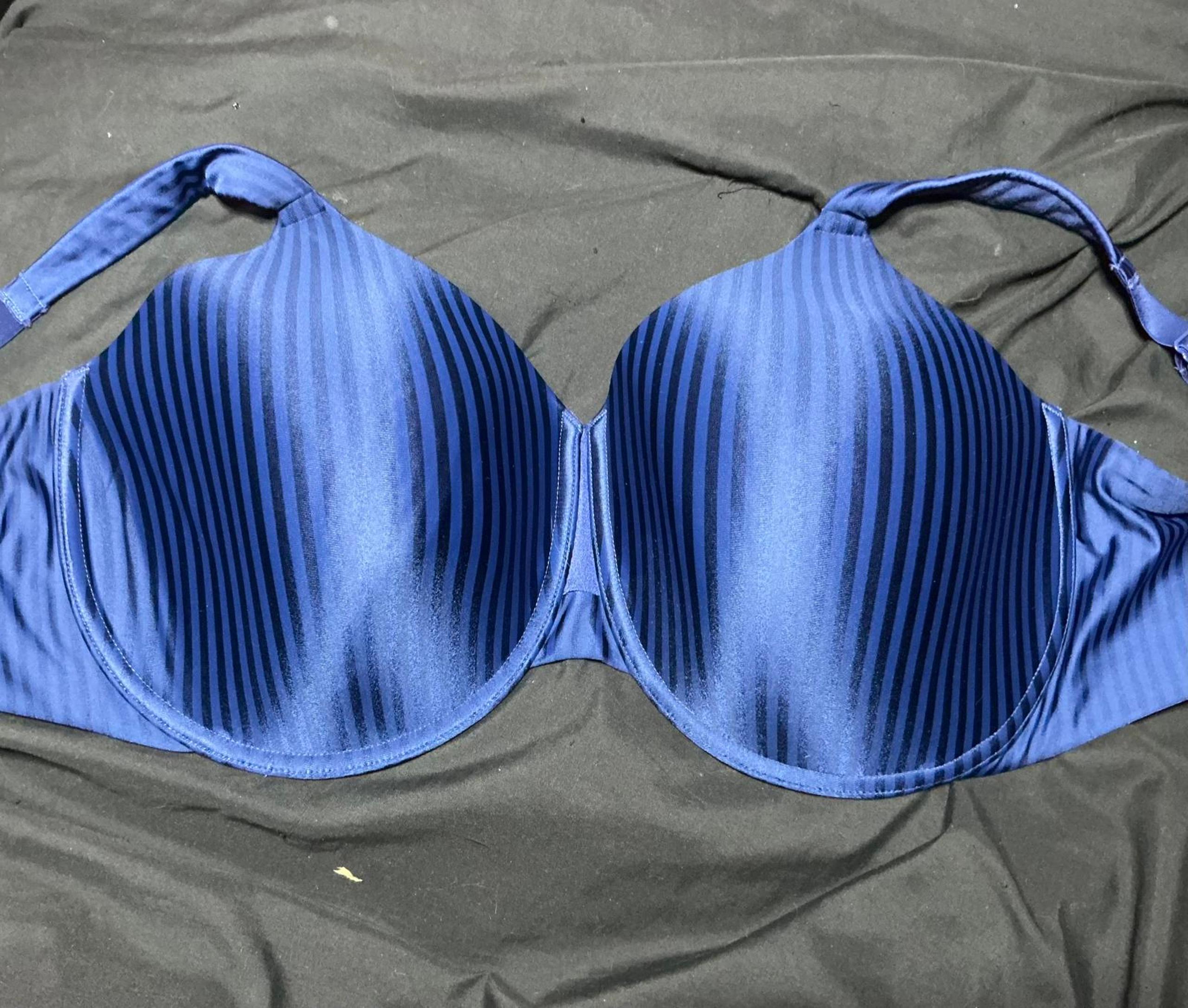 38F Sleek Stripes Bra underwire
