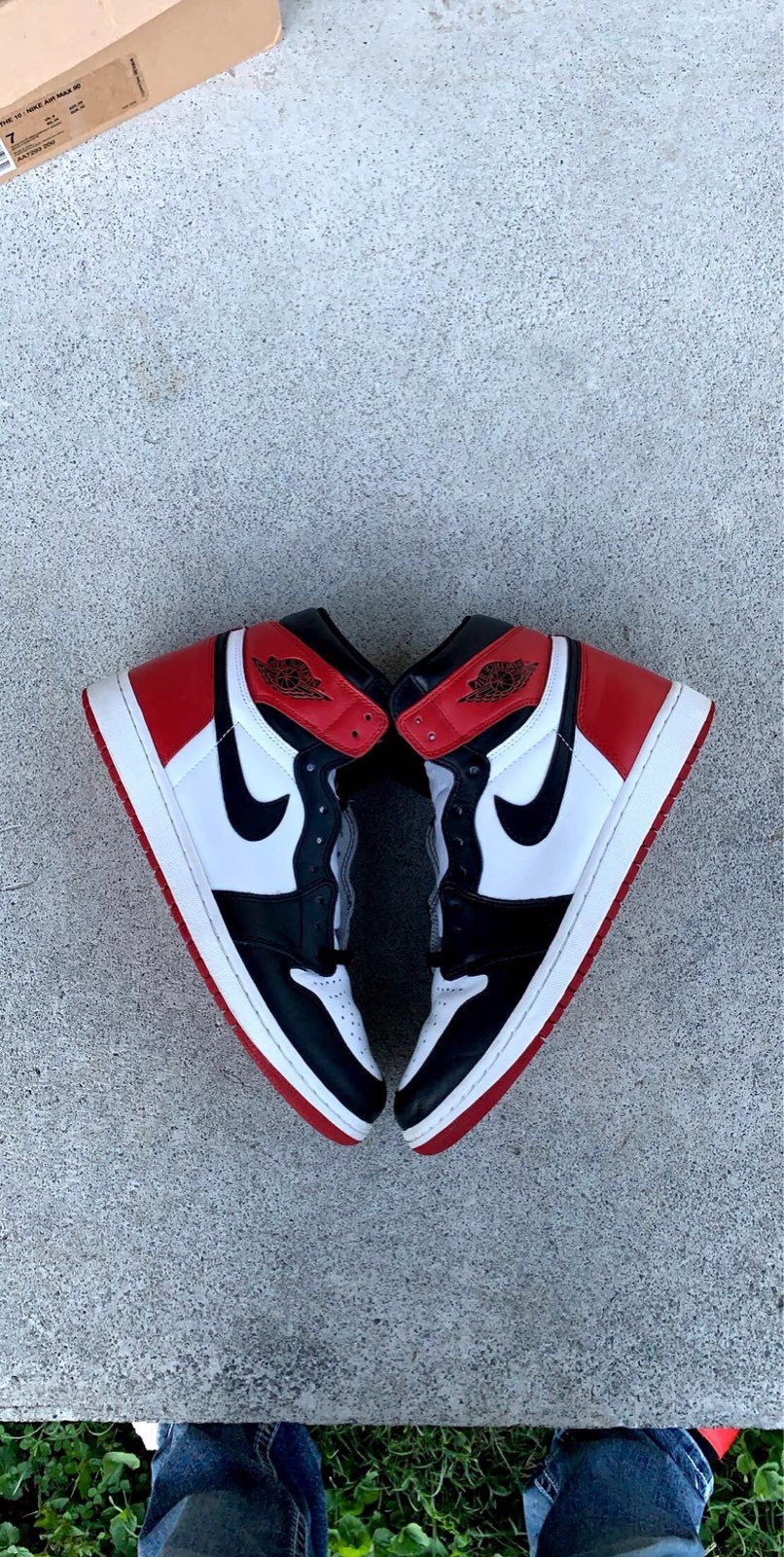 Jordan 1 black toe