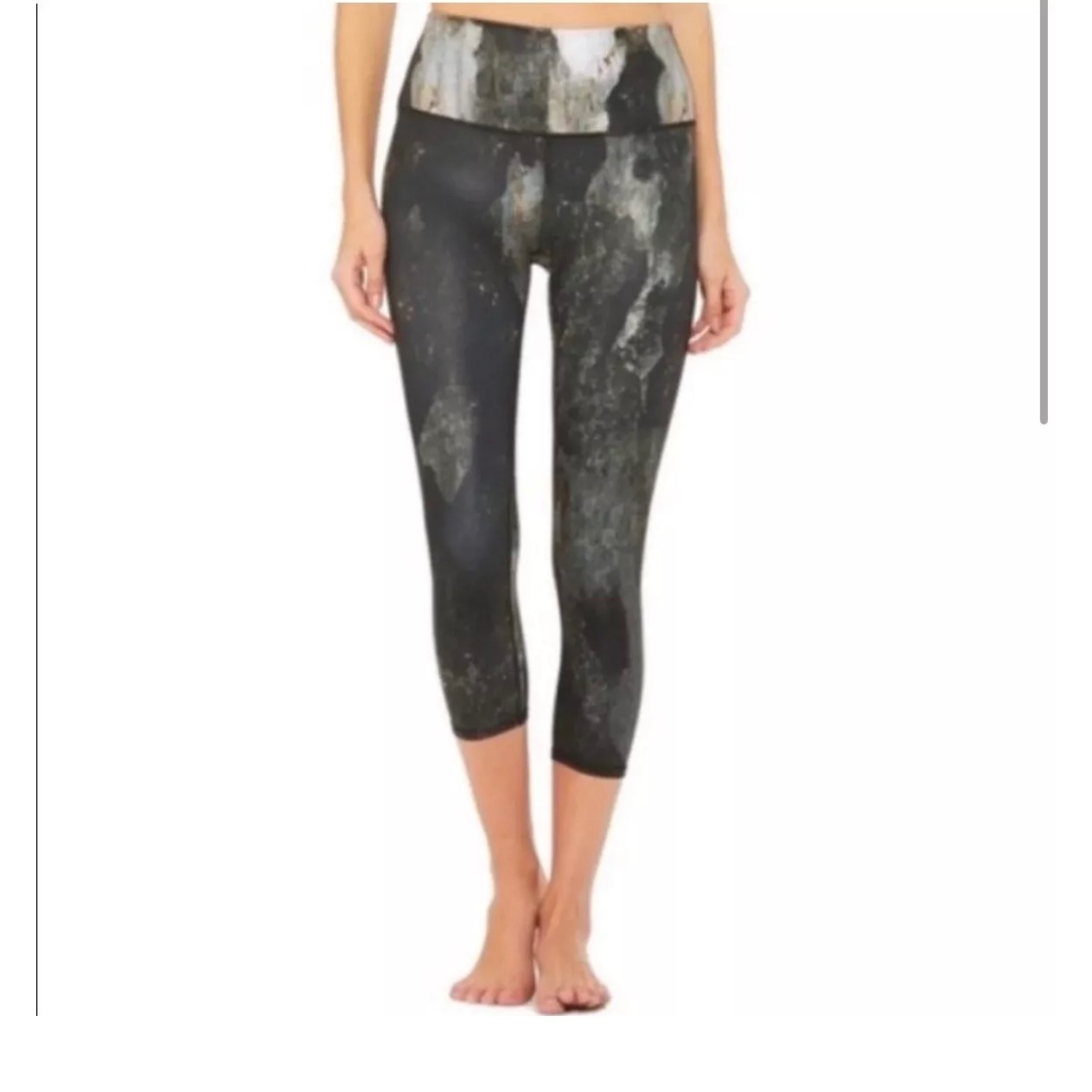 Alo Yoga Airbrush Canyon Capri Multicolor Leggings Camo Size XS