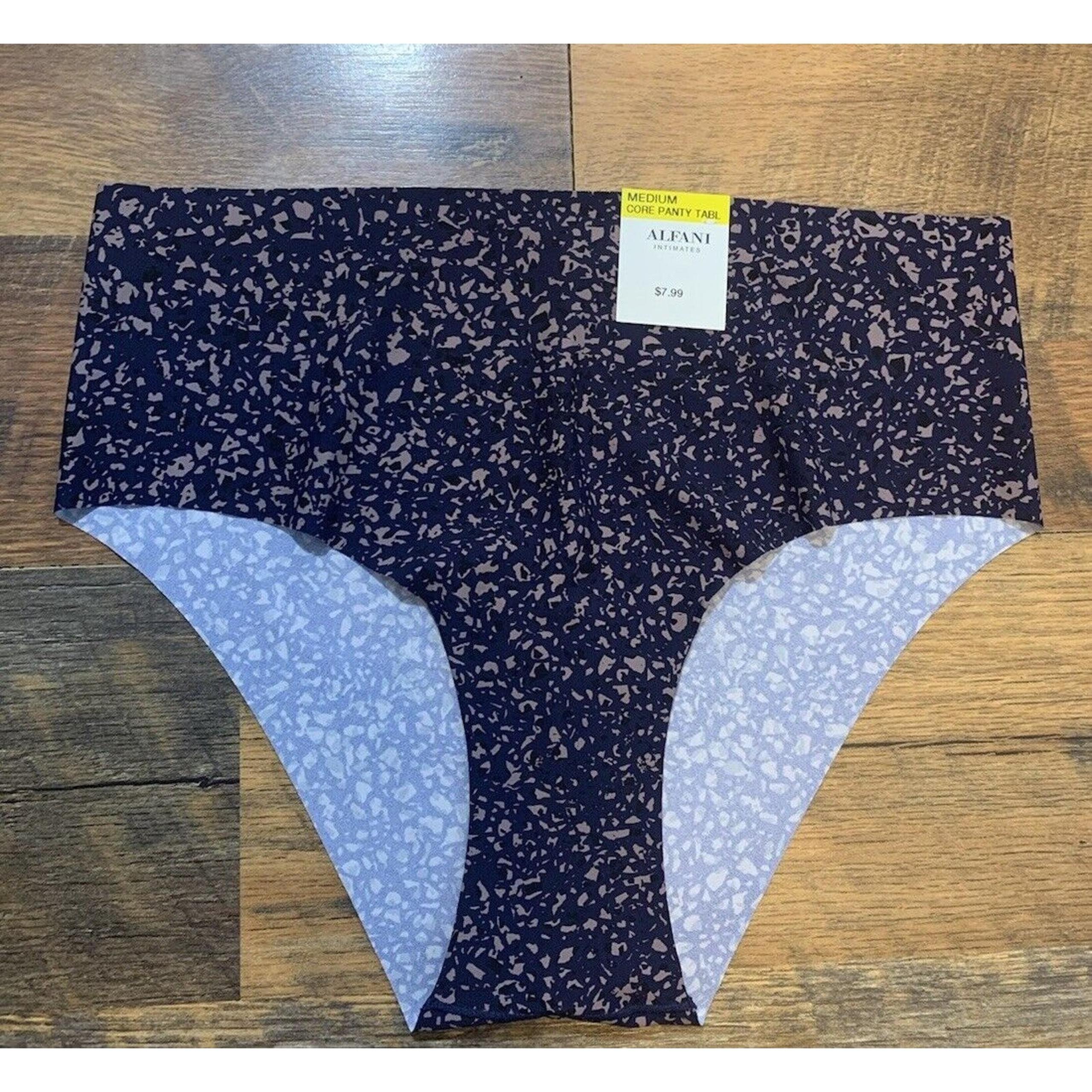 Alfani Core Panty Tabl Ultra Soft Panties Womens Size M Animal Print NWT