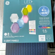 LED HEXAGON PANELS, REMOTE & USB CORD