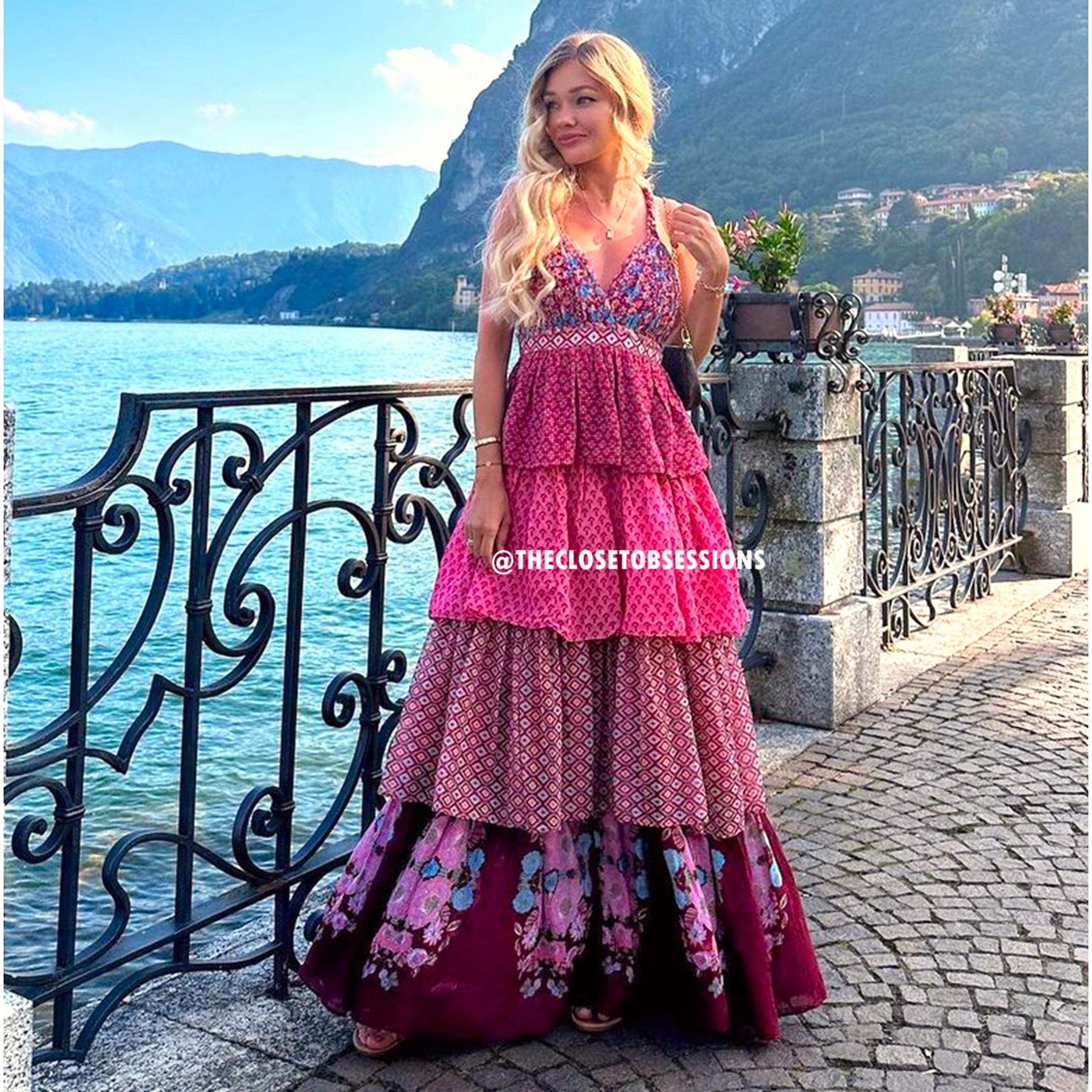 RARE!!! ZARA BLOGGER FAVE!!! Long Dress with Woven Straps NWT