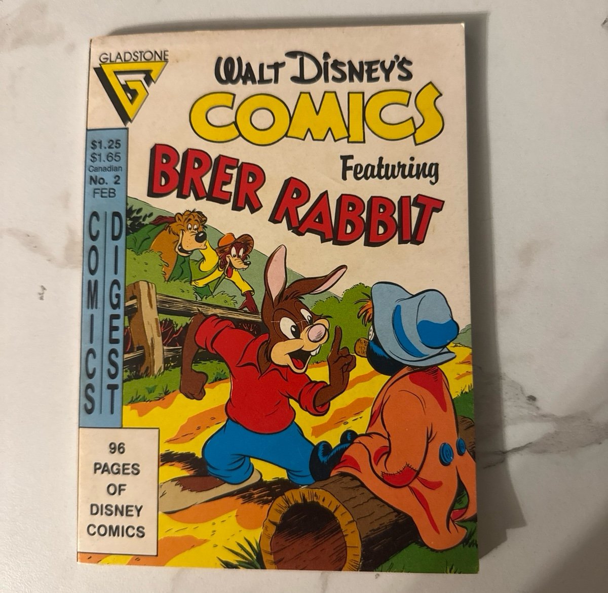 Rare Walt Disney Comics Brer Rabbit Book