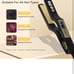 Titanium Flat Iron Hair Straightener and Curler
