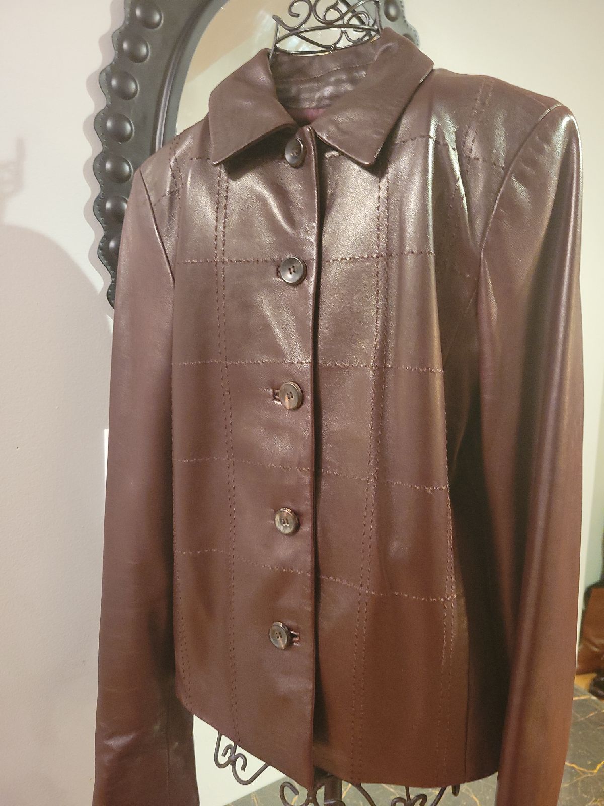 Leather Jacket Cole Hann