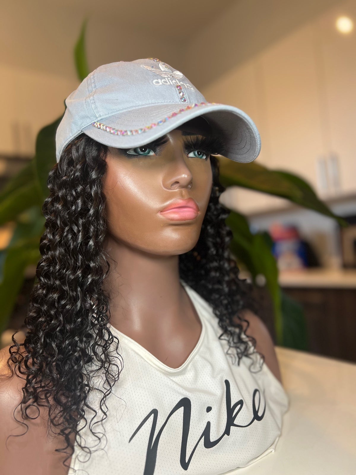 Cute Bling wig hat