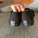 NEW Vans Womens Black Mary Jane Buckle Low Canvas Sneaker Shoes 8