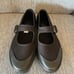 NEW Vans Womens Black Mary Jane Buckle Low Canvas Sneaker Shoes 8