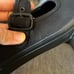 NEW Vans Womens Black Mary Jane Buckle Low Canvas Sneaker Shoes 8