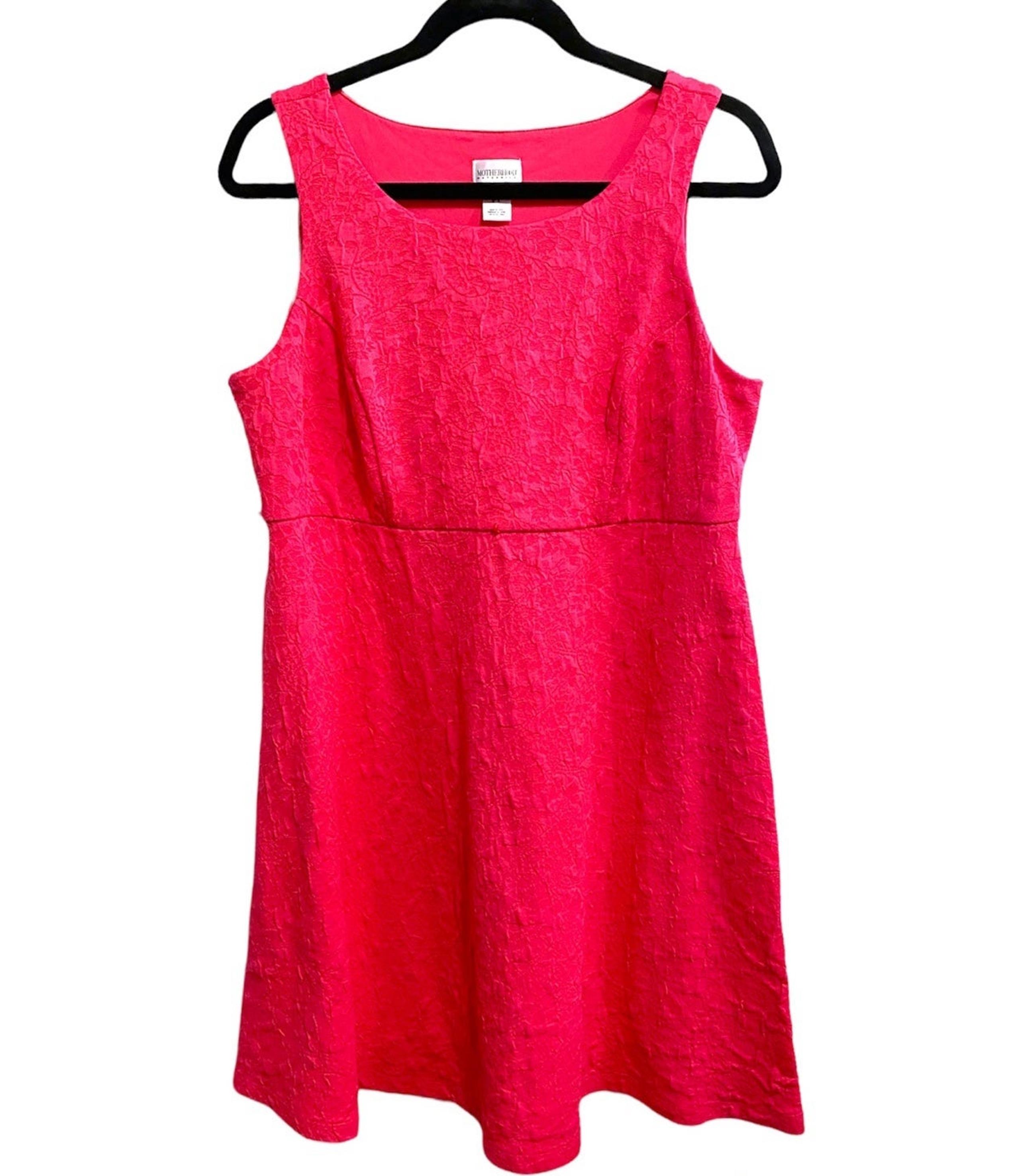Large pink maternity Dress valentine