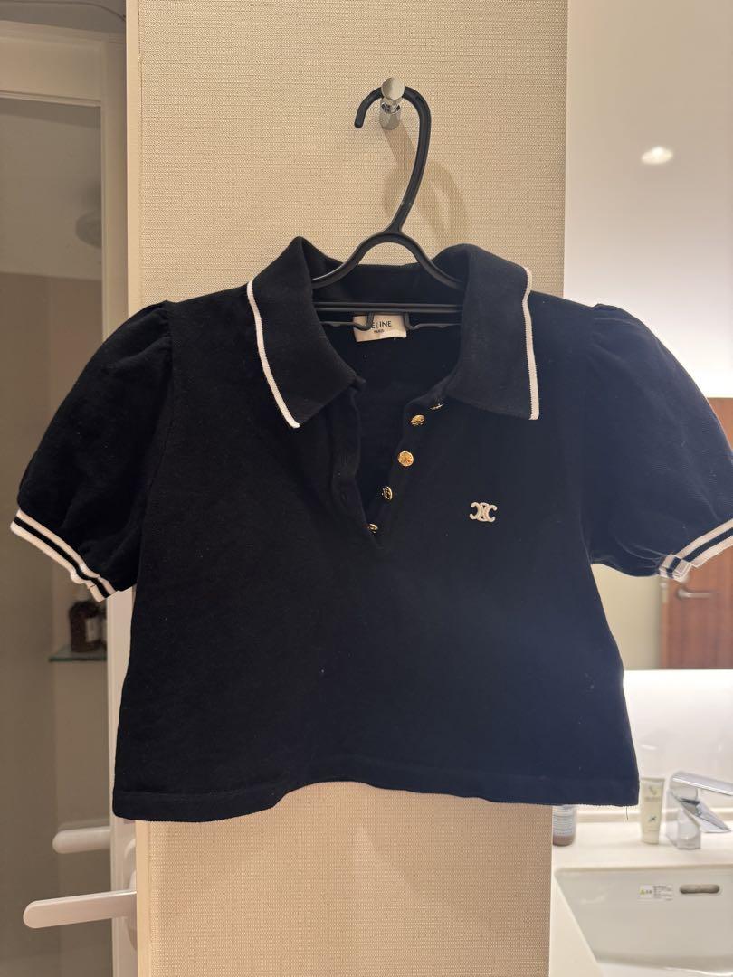 CELINE 2023ss Cropped Shirt
