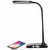 ⭐LED Desk Lamp with USB Charging Port 3-Way Touch Switch Dorm Room Office Black