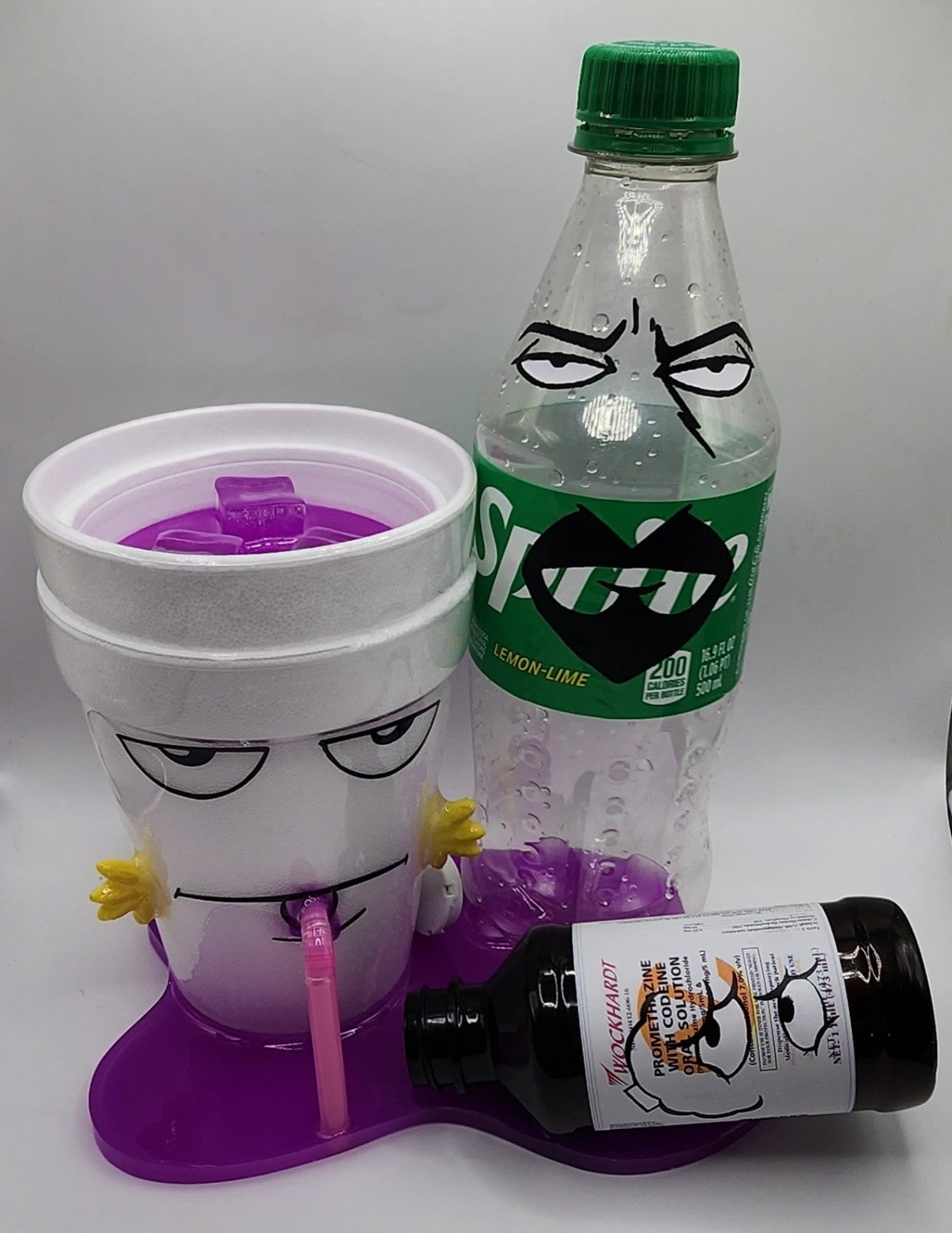 Light Up Aqua Lean Hunger Force Display