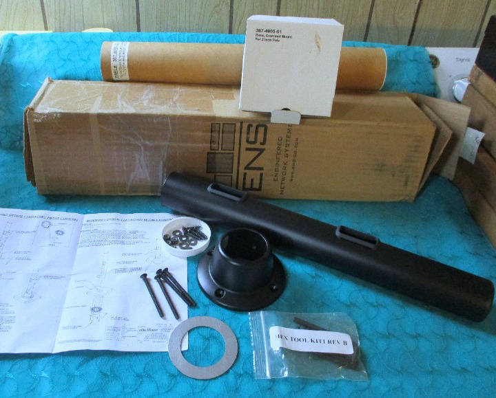 Techtower 367400621A 16 Pole, w/367400501 Base for 2 Pipe ENS Kit 367400510A