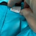 Patagonia Pullover Rain Jacket Packable Anorak Lightweight Turquoise Blue Size M