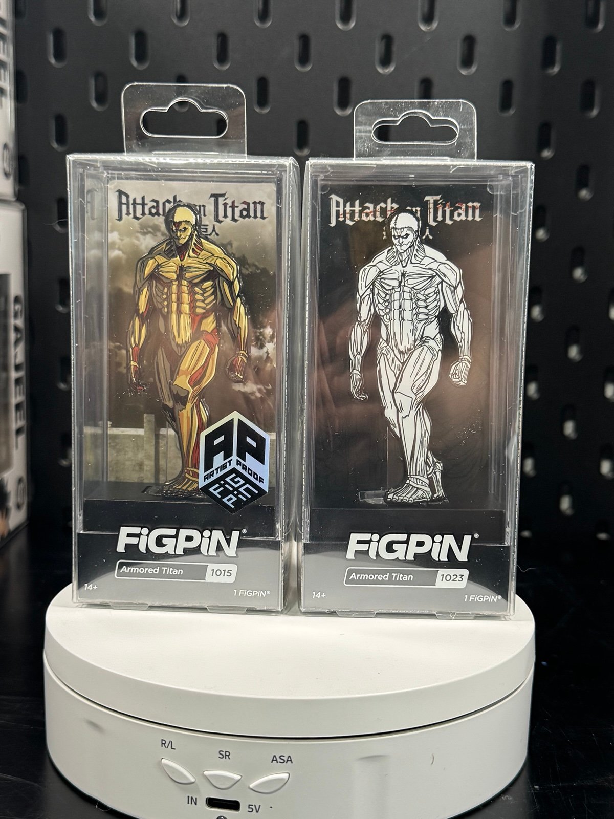 FiGPiN AOT: Armored Titan 1015 AP & 1023