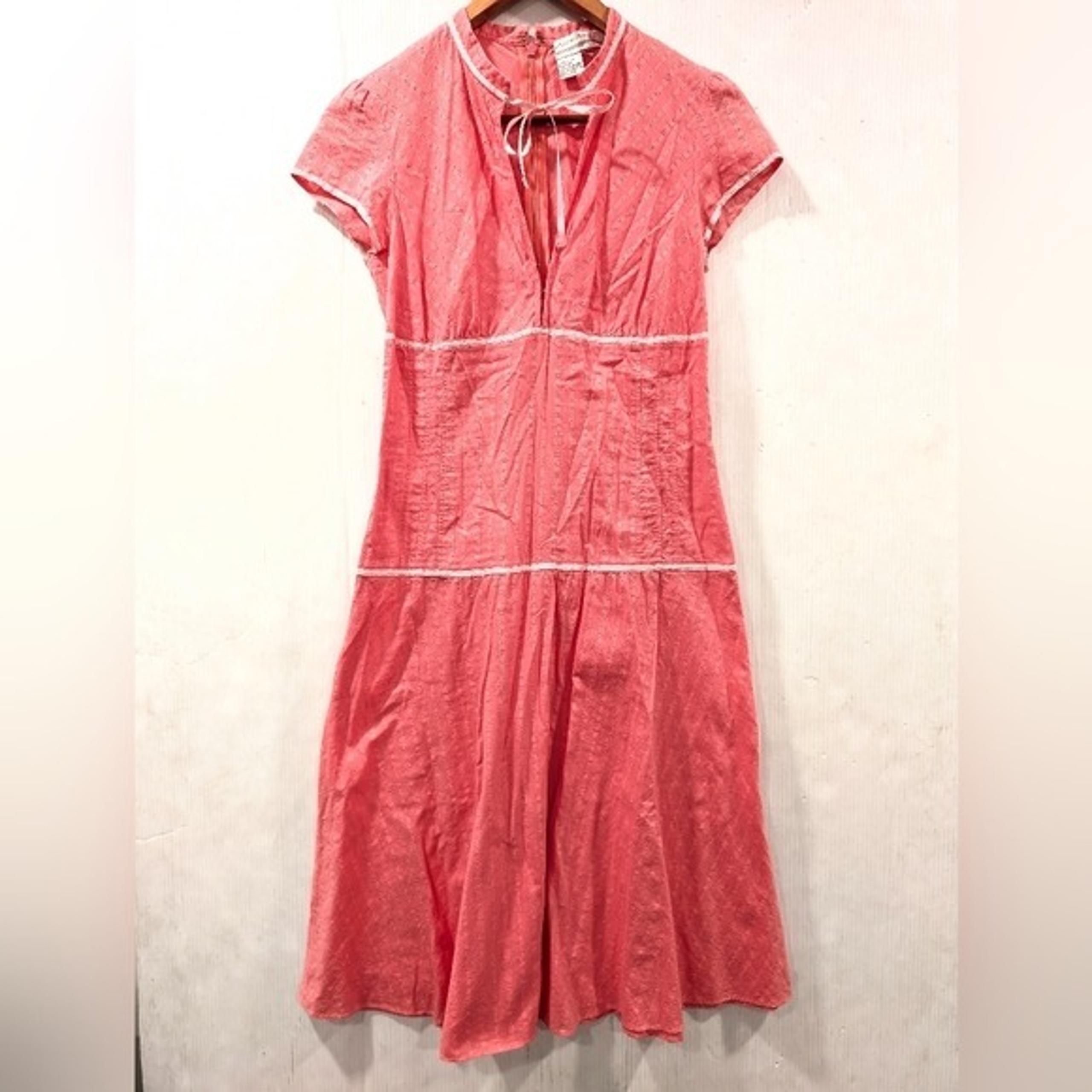 VINTAGE 60s pin-up barbiecore dress