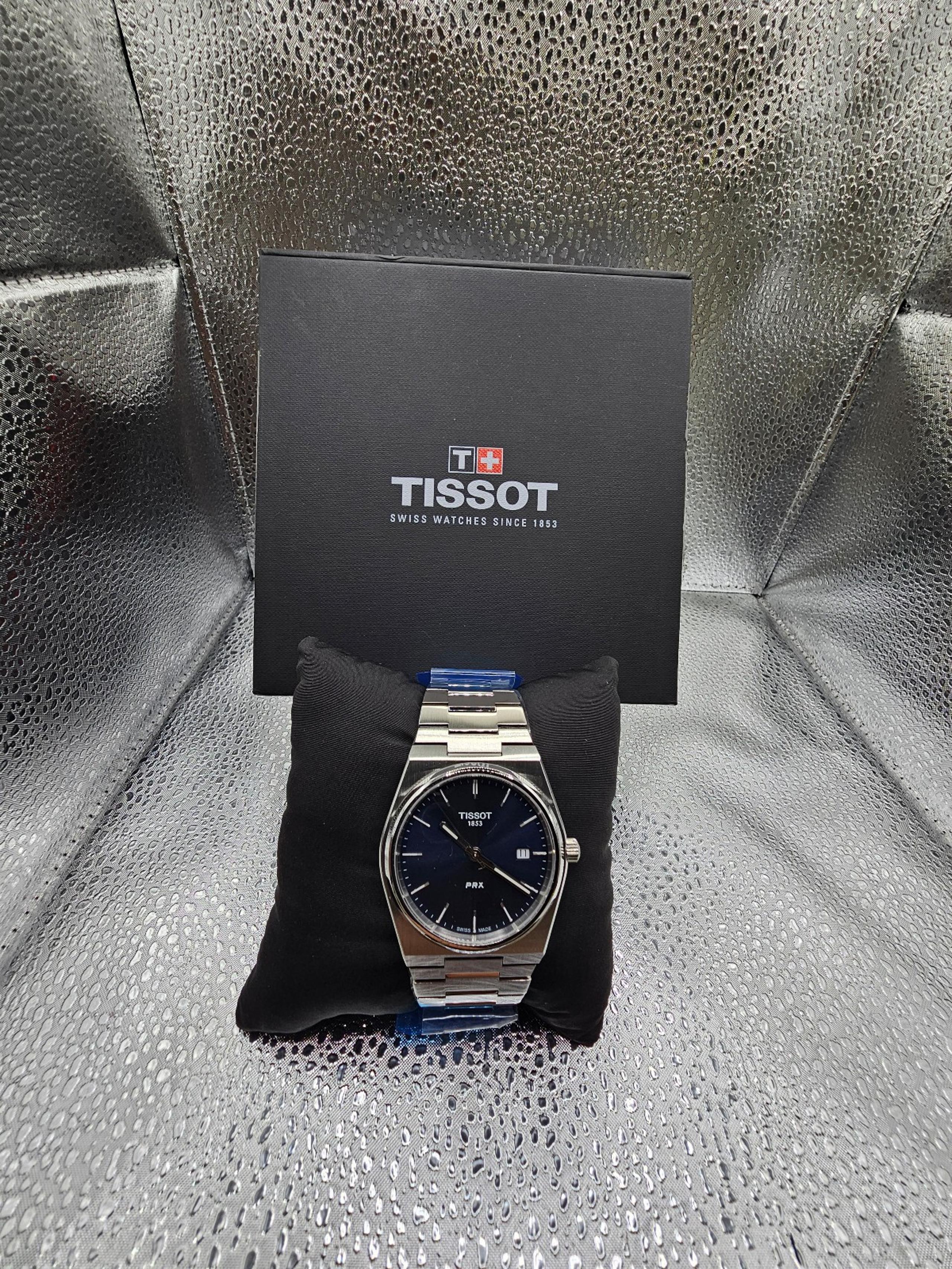 Men's Swiss PRX Stainless Steel Bracelet Watch
