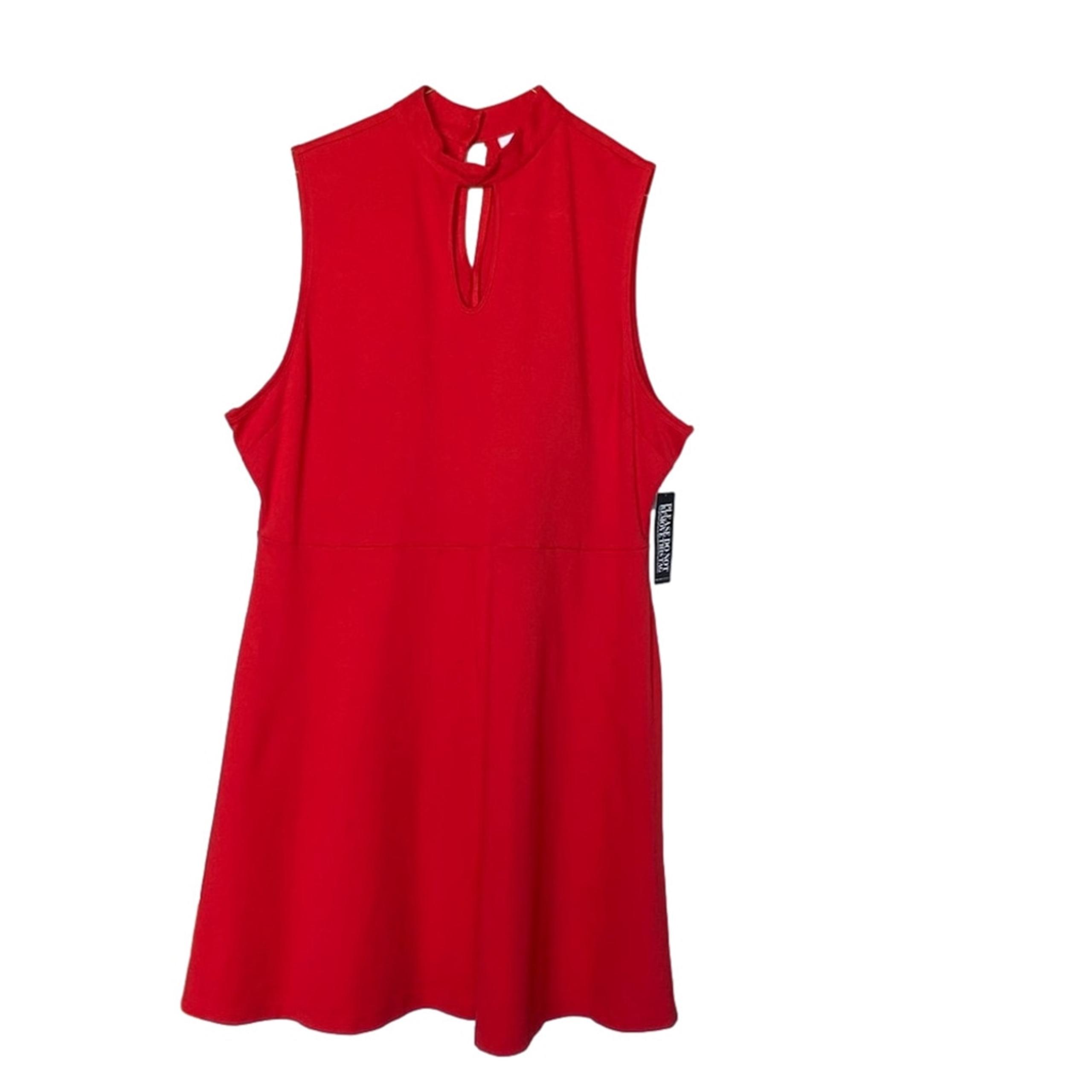 New York & Company Red Dress Size 2XL NWT