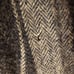 Vintage Herringbone Wool Peacoat