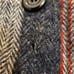 Vintage Herringbone Wool Peacoat