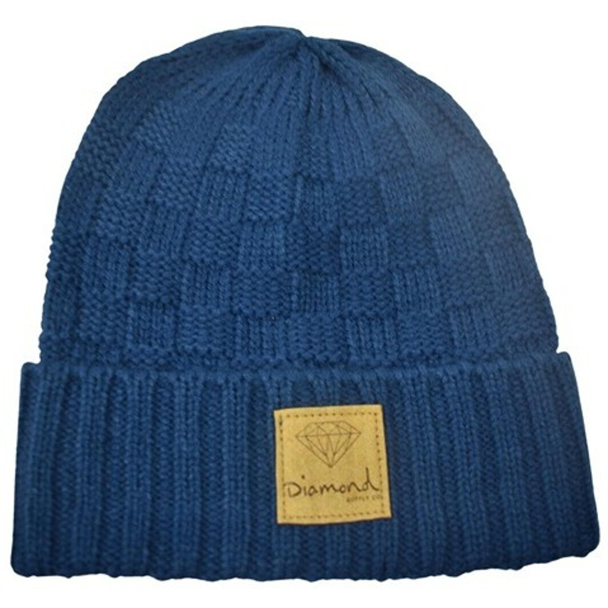 Diamond Supply Co Company Womens Navy Blue Street Headwear Beanie New