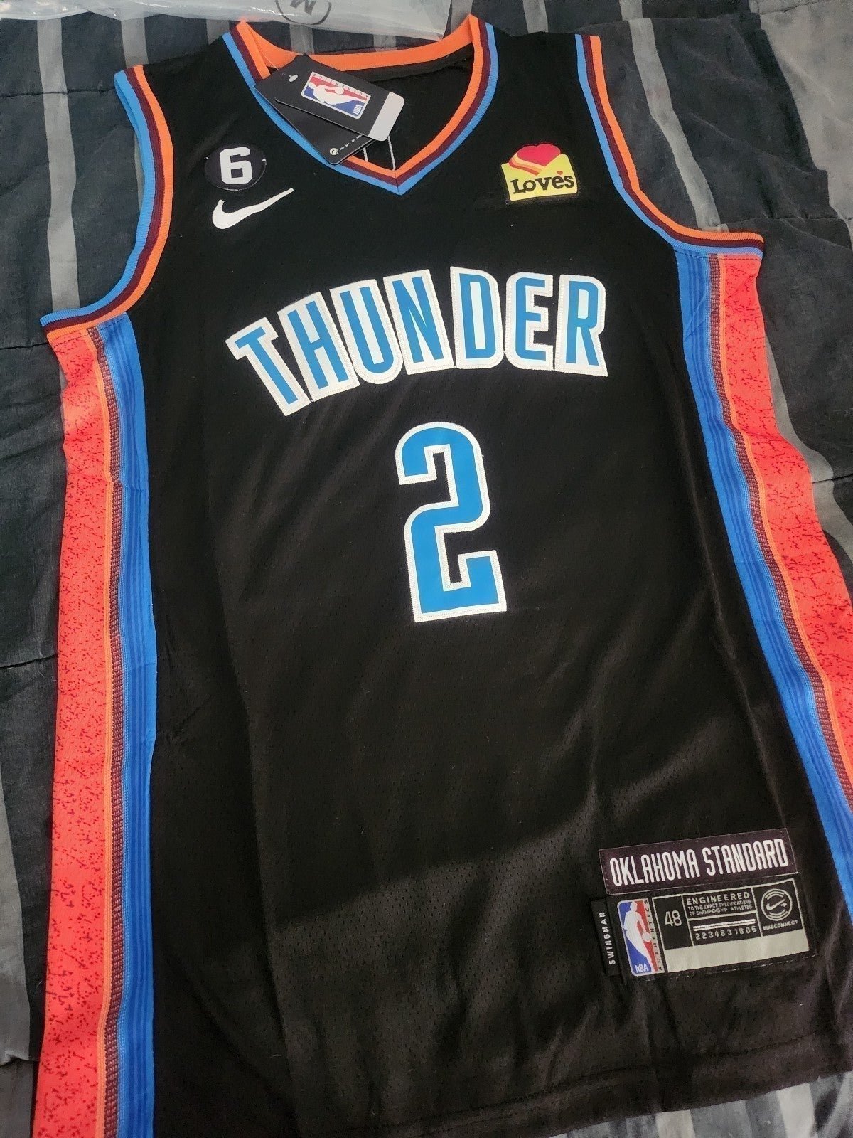 Shai Gilgeous-Alexander Thunder City Edition Jersey New
