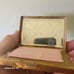 Vintage ABME Compact with Ruby Red Jewels Made in Switzerland