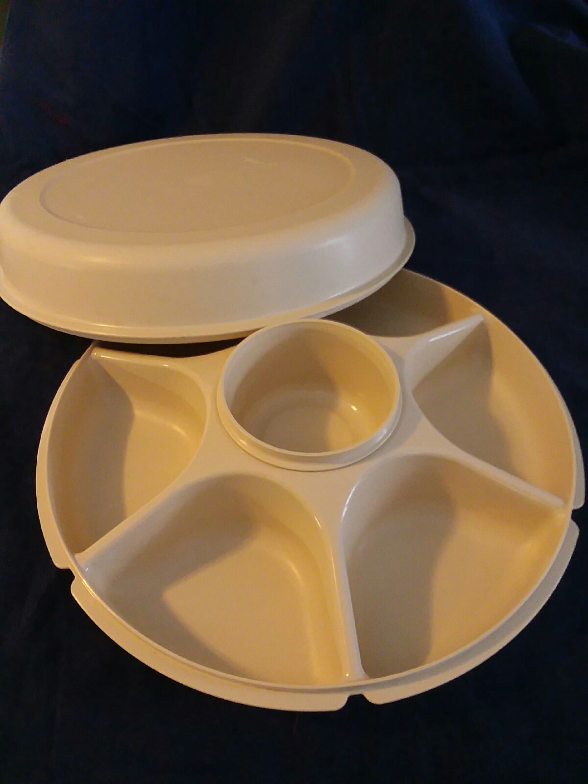 Vintage Tupperware serving tray