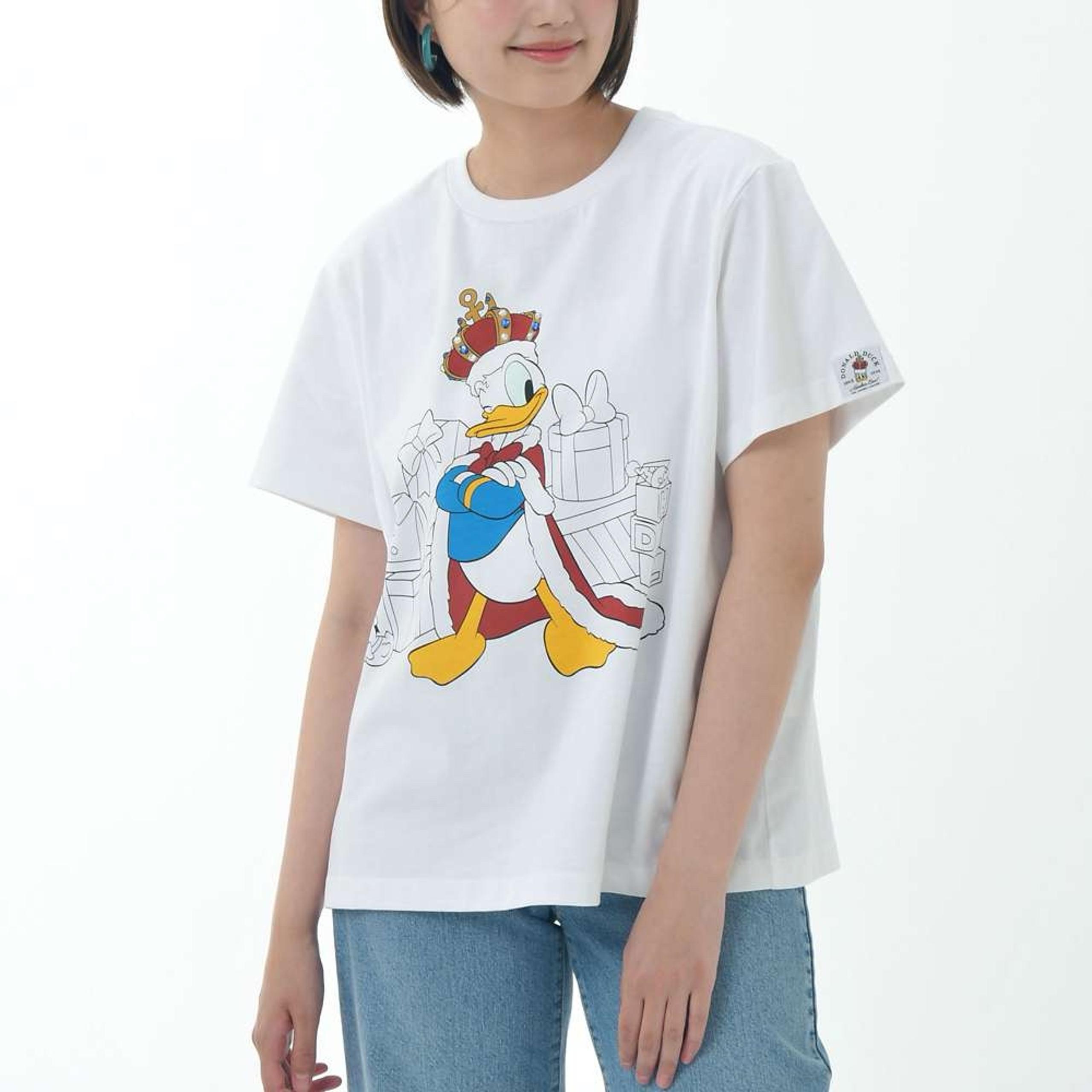 Japan Disney Donald The King Birthday T-Shirt