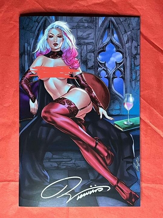 Persuasion 5 Elias Tess topless virgin signed by Kincaid with COA