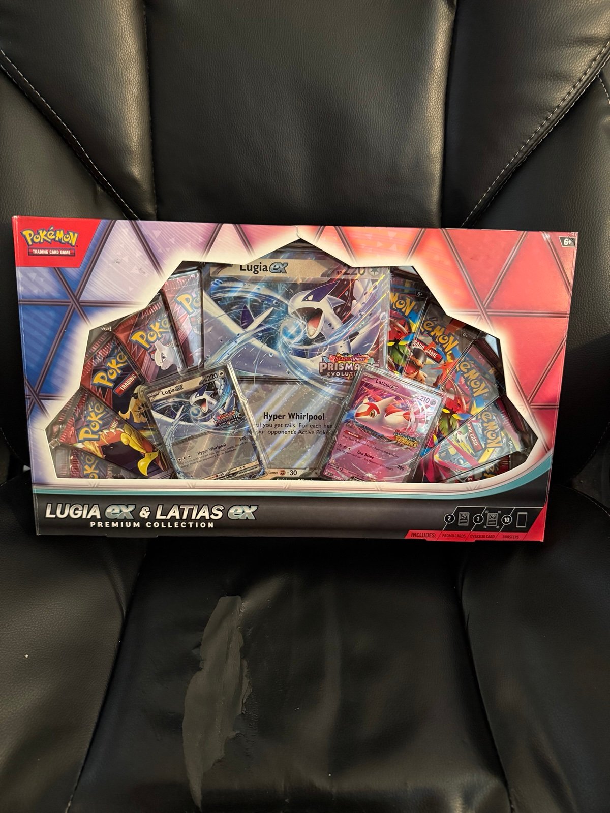 New Pokemon Lugia ex & Latia ex Premium Collection Box