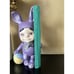 Vintage Smiley Boy Purple Bunny Suit Costume Ceramic Hand Painted Preown Easter