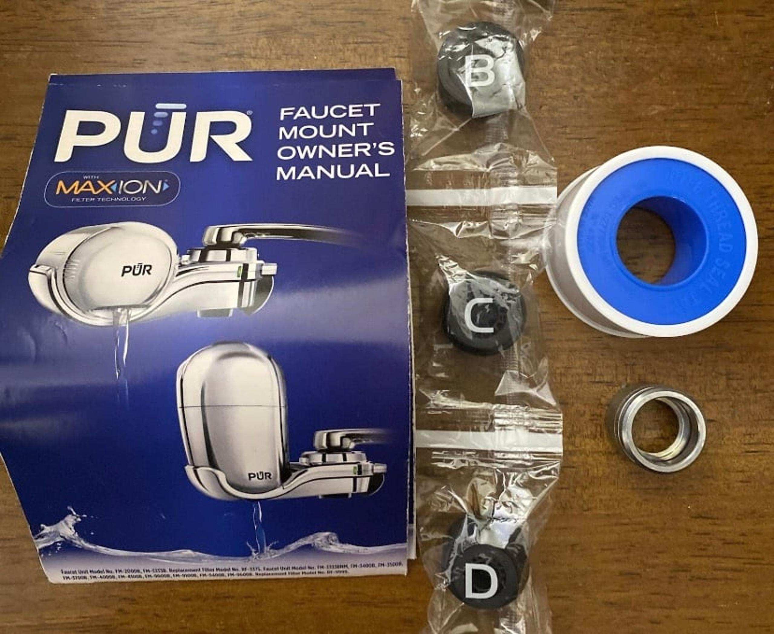 PUR Faucet Mount Water Filter Spare Parts