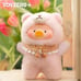 Lulu the Piggy Joyful Time vinyl plush keychain series - Sunshine Teddy (Pink)