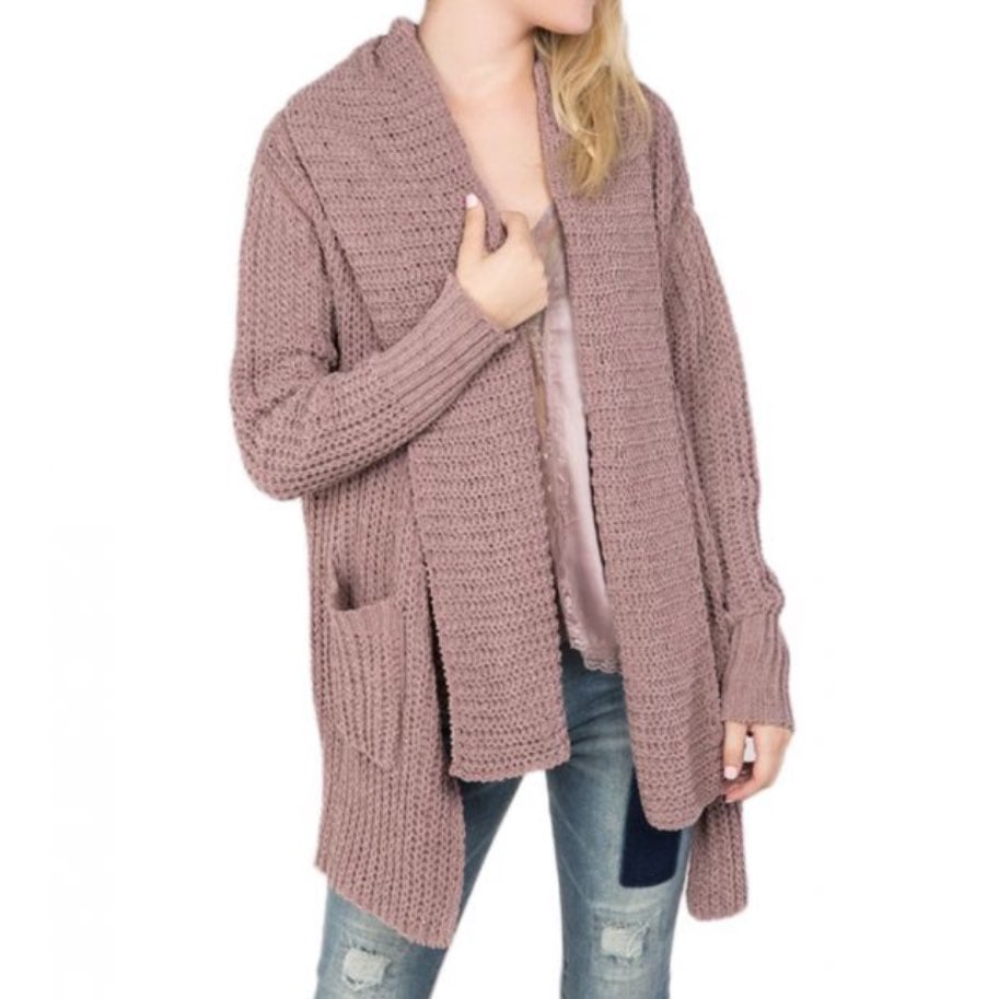 pol sweater cardigan