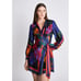 NWT Farm Rio FLOWER SEASON SCARF WRAP MINI DRESS - Day dress XS